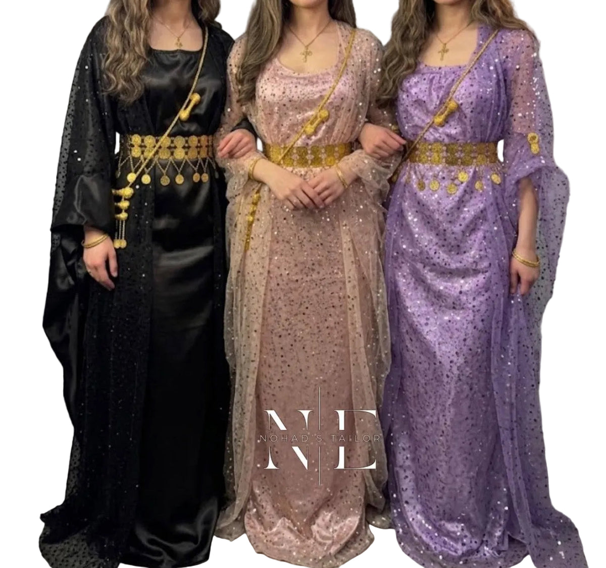 Bead and Satin Kurdish Collection