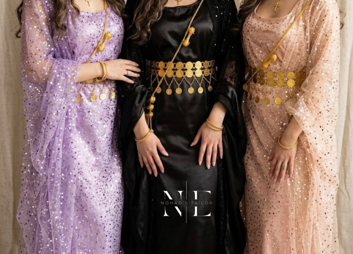 Bead and Satin Kurdish Collection